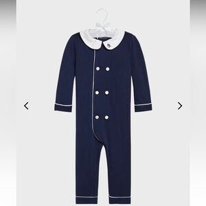 Ralph Lauren Boy's Double Breasted Embroidered Coverall 9 months